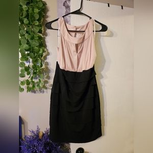 Enfocus studio pink and black dress size 14